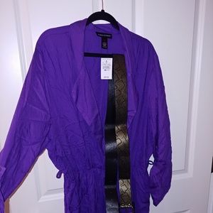 Ashley stewart linen dress